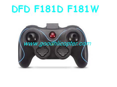 DFD F181 F181C F181D F181W Headless quadcopter parts F181D F181W Transmitter (small version) - Click Image to Close